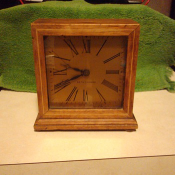 Rare Wind Up Seth Thomas Clock Looks like its signed Seth and dated 6/22/25 - Clocks