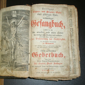 1853 German Bible ? - Books