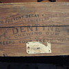 Old Dentyne Gum Shipping Crate