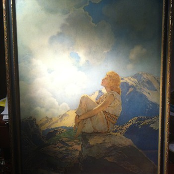 Maxfiel Parrish print of "Morning" - Posters and Prints