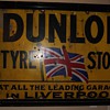 Dunlop Tyre Sign from Liverpool