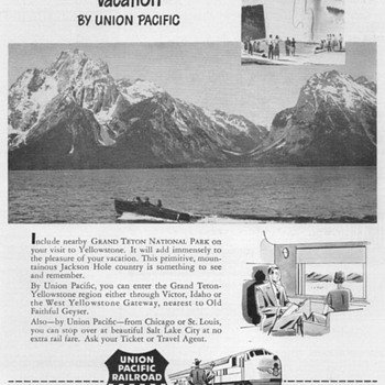 1951 - Union Pacific Railroad Advertisements