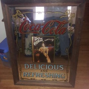 Coca Cola mirror