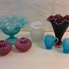 MORE FENTON HOBNAIL PIECES FROM MY COLLECTION
