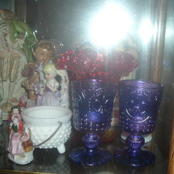 hi i have fenton carnival and west moreland glass
