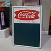 1960 Enjoy Coca Cola Chalkboard, Fishtail