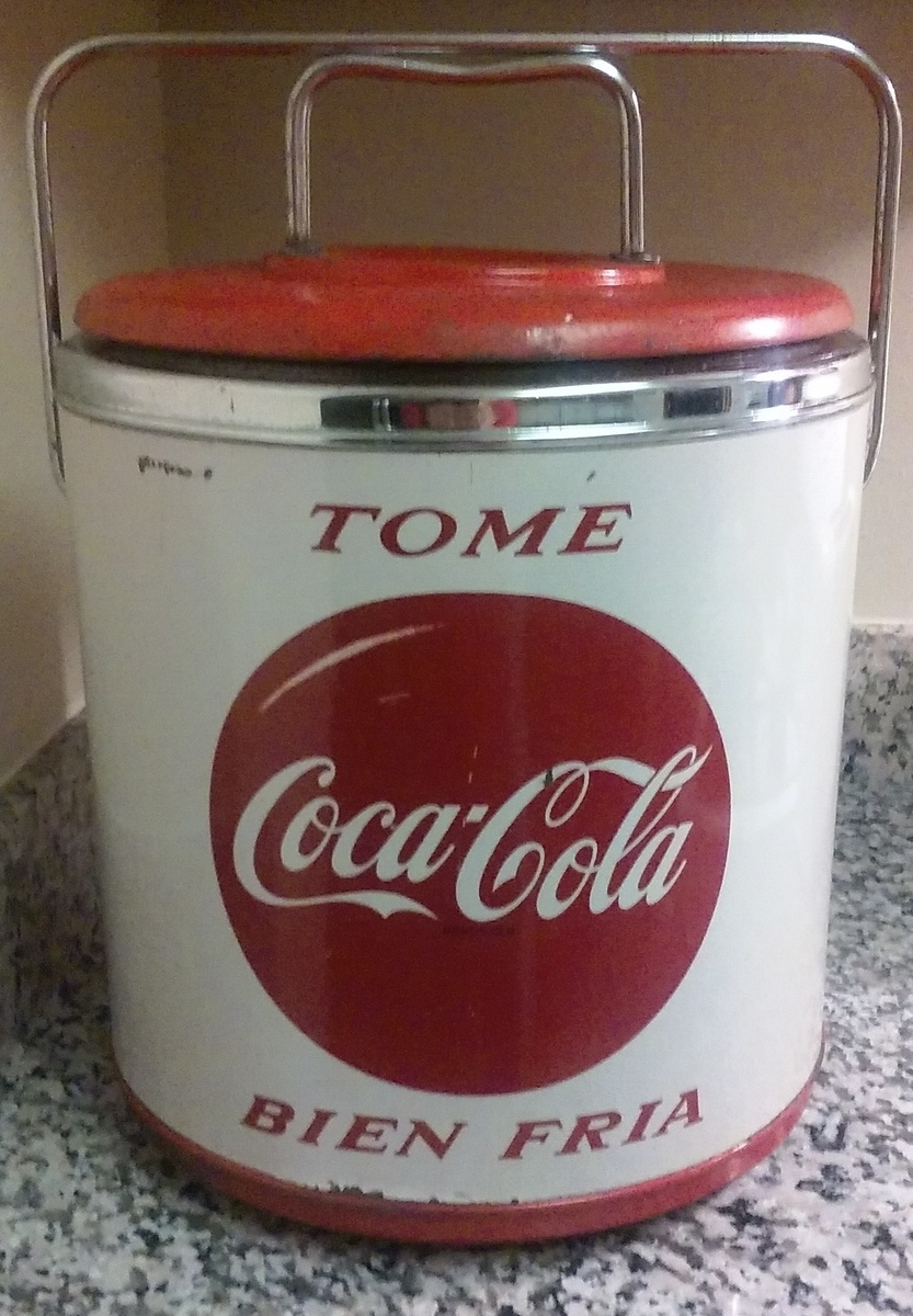 Vintage Spanish Coca Cola Cooler Collectors Weekly