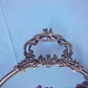 Vanity Tray Mirror French? Bronze? I've never seen one like this...