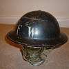 British WWII Fire Watchers helmet.