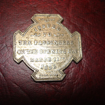 THE CLIFTON ROCKS RAILWAY COMMENCED 1893