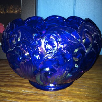 Cobalt blue bowl  - Glassware
