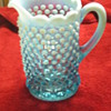 Blue Opalescent Hobnail and Thumbprint rarity EAPG Guru's Help Please