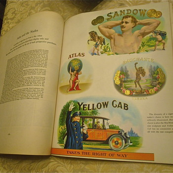1933 Cigar posted within the pages of this Fortune magazine - Advertising