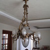 Antique Bronze Chandelier