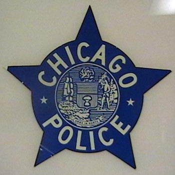 1960's Chicago Police Car Door Decal - Medals Pins and Badges