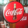 1950's Coca-Cola Celluloid Sign