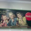 Coke  Litho Cardboard Advertisements from the Mid 1940's
