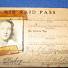 WWII Era Air Raid Pass