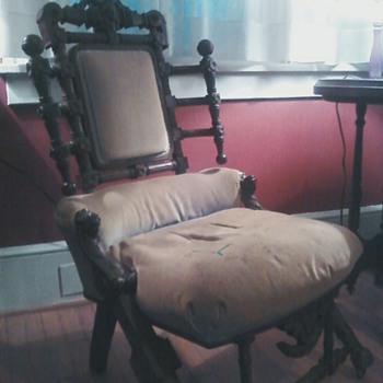Anyone know about this odd chair?