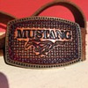 A lovely Leather Mustang Belt Buckle 1970??? 