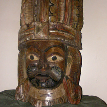 Sri Lankan Kolam mask