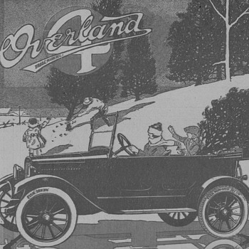 1919 - Willys-Overland Advertisement