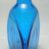 Blue Triangular Bottle