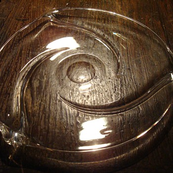 Mystery Danish Modern Plate With Signature