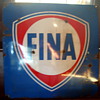 FINA Porcelain Sign