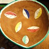 Italy big bowl, 11 1/2 inch diameter   4 inches tall, from Gospel Thrift store