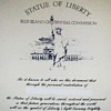 Statue of Liberty - Ellis Island Centennial Commission Certificate