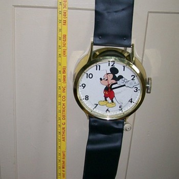 Mickey Mouse Elgin Watch 38" Long for Kerry - Clocks