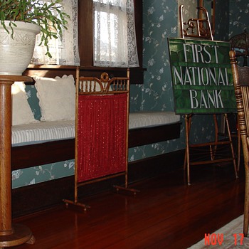 Stick and Ball Oak Fireplace Screen...Before and After - Furniture