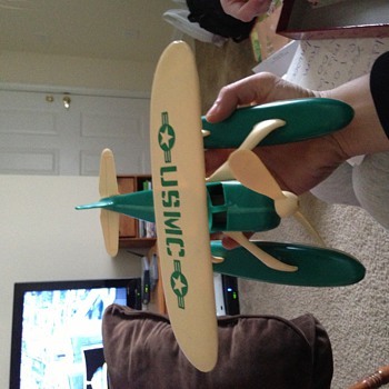 USMC seaplane toy