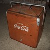 coca cola picnic cooler, 1950's