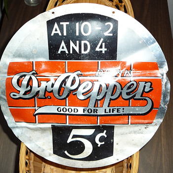 Dr. Pepper sign