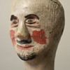 19th Century Folk Art Puppet Doll Head Collection Jim Linderman