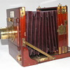 Horne, Thornthwaite and Wood Tailboard Camera, 1886.