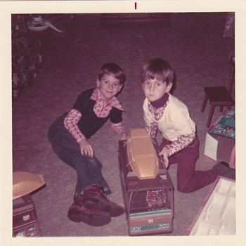 My Brother and I with Big Jim in 1972 - Toys