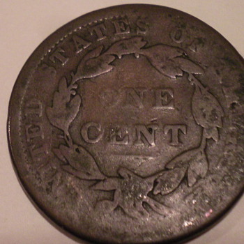 1838 Large cent - US Coins