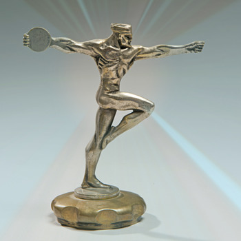 Varnier " Discobole Car Mascot ", Art Deco Masterpiece - Art Deco