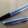 This is another interesting pen, the Parker 75 Ciselle in Sterling Silver