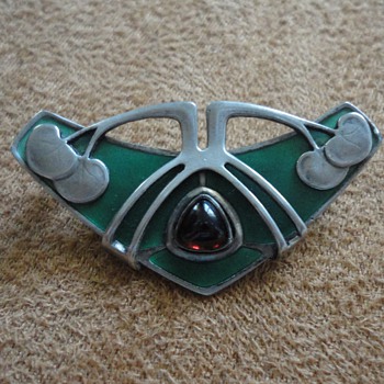 Another Jugendstil brooch from Pforzheim, Germany, made c. 1900. - Fine Jewelry