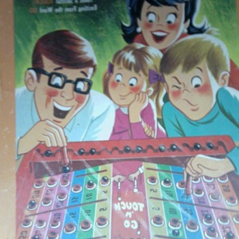 touch N' go  a great cadaco game  a magnetic game that takes a skillfull touch  - Games