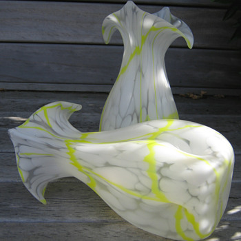 Another Pair Of Kralik's - Art Glass