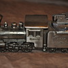 Vintage train table lighter
