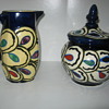 Art Deco Czech Pottery Slip Design Decor 30's