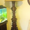 hand carved floor lamps