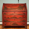 Mission Style Chinoiserie Desk c1910