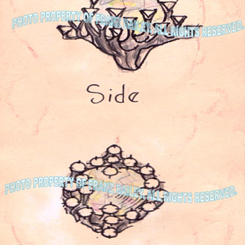 Drawings by Arlene Bailey for Jonathan Bailey Creations - Visual Art